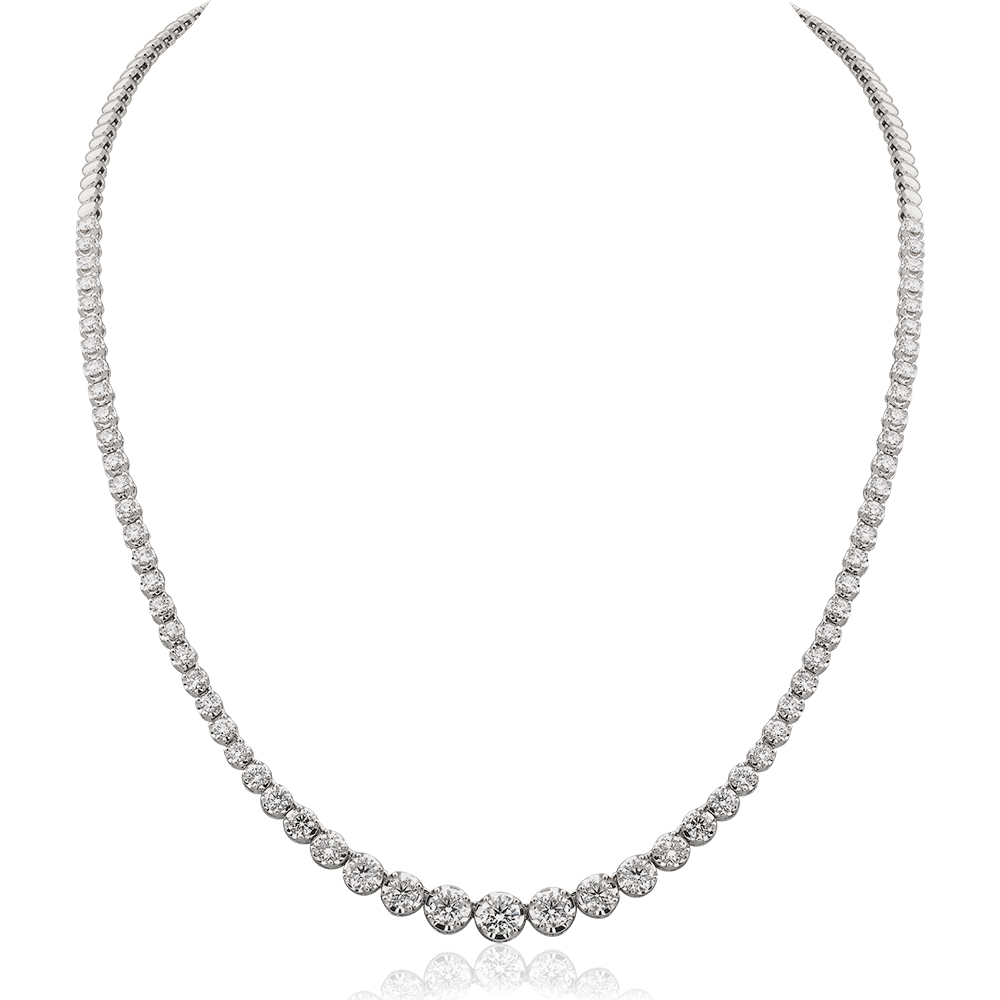 4,36 Ct. Diamond Riviera Necklace